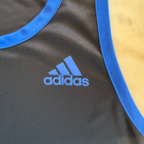 Adidas Mens Basketball Jersey Athletic Sleeveless Top M - Picture 3 of 11